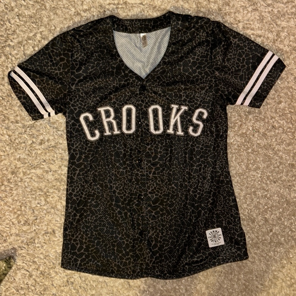 Crooks & Castles Baseball Style Jersey